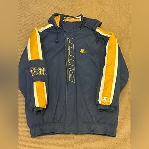 University of Pittsburgh panthers Starter jacket XL RARE
